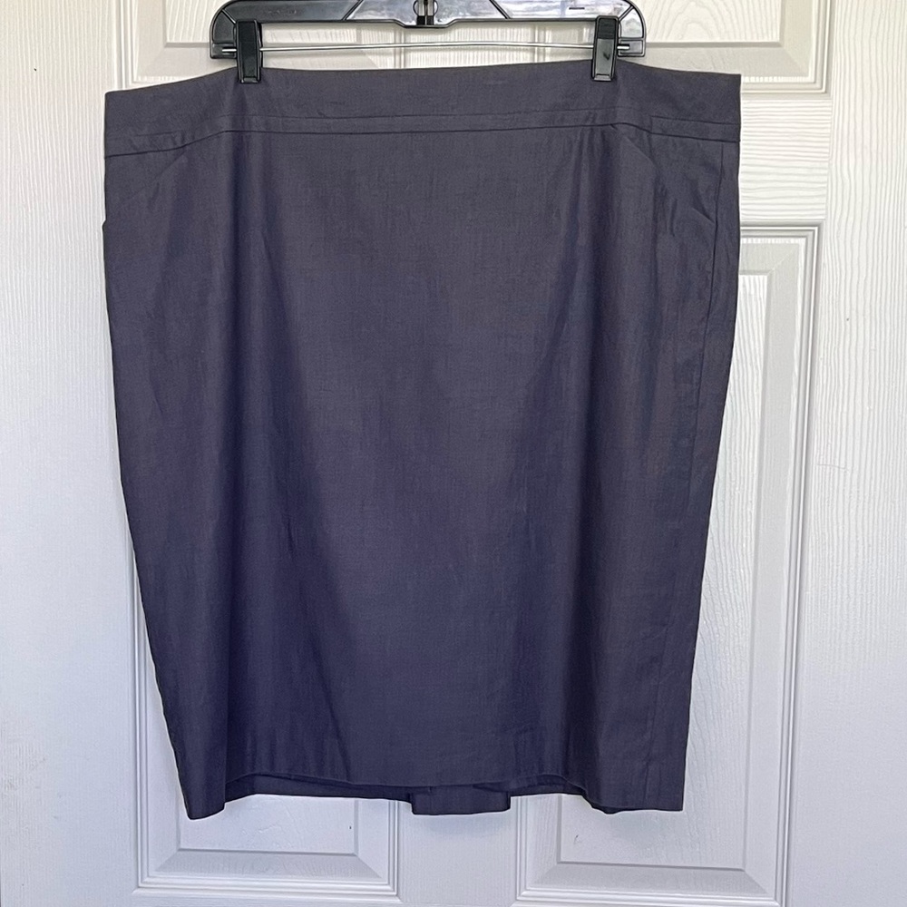 Talbots Pencil Skirt in Indigo Blue- Size 20